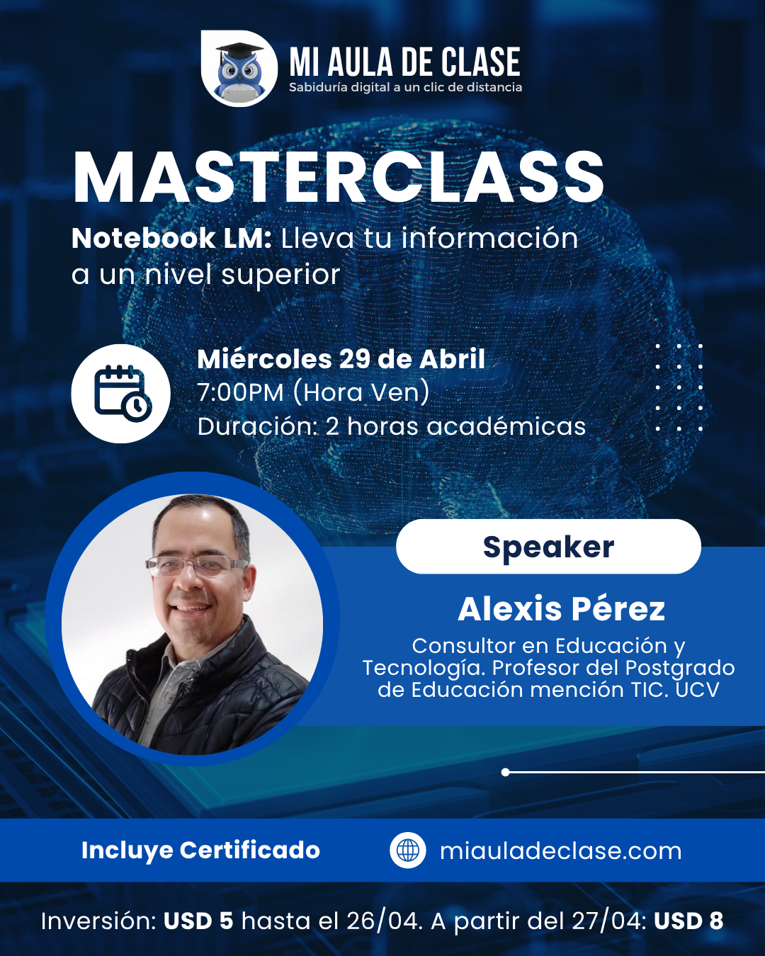 Masterclass: Notebook LM: Lleva tu información a un nivel superior