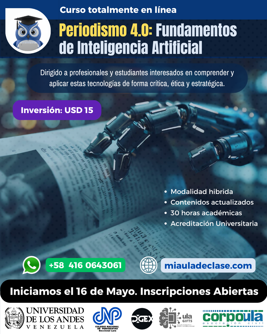 Periodismo 4.0: Fundamentos de Inteligencia Artificial