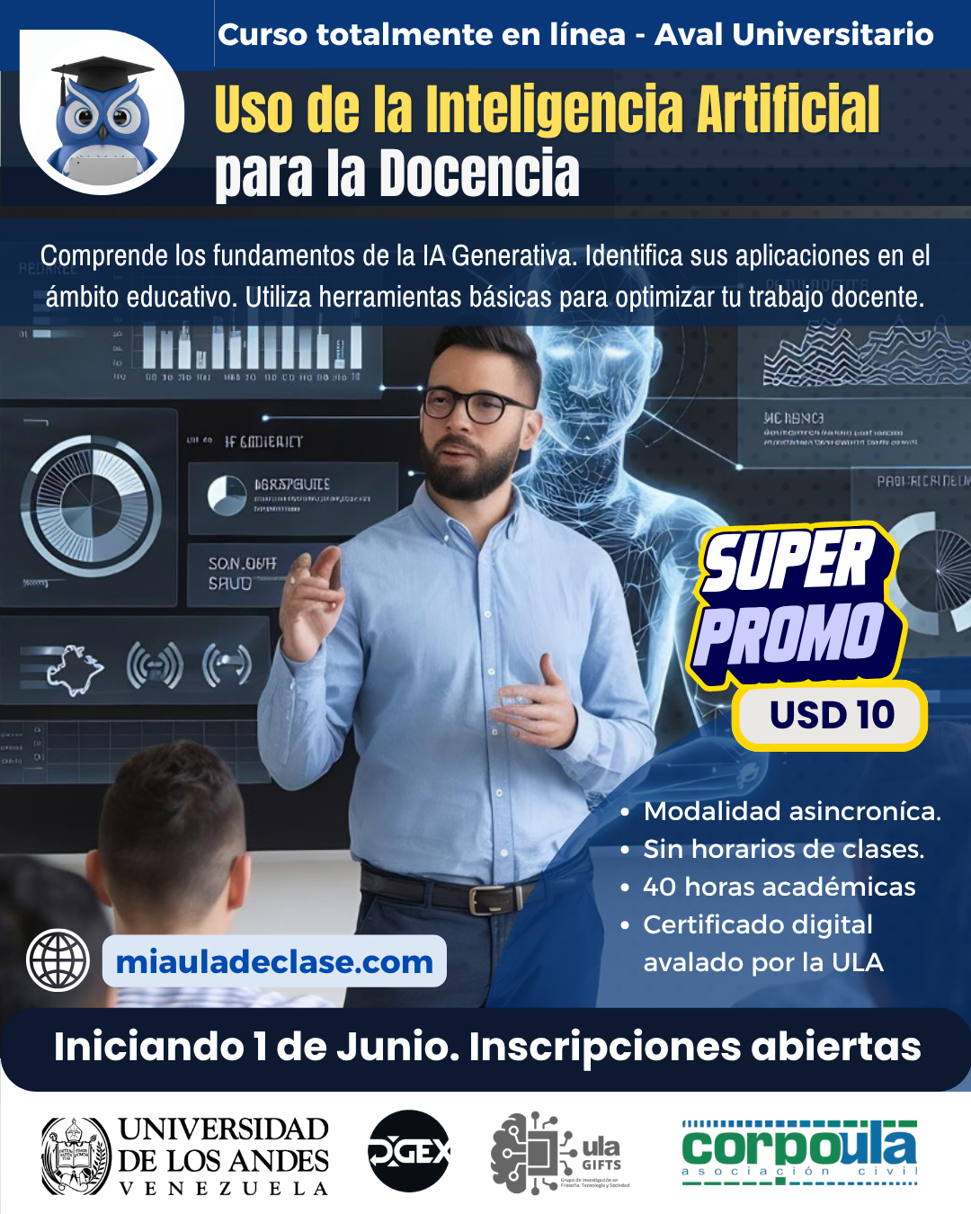 Promo: Uso de la Inteligencia Artificial para la Docencia